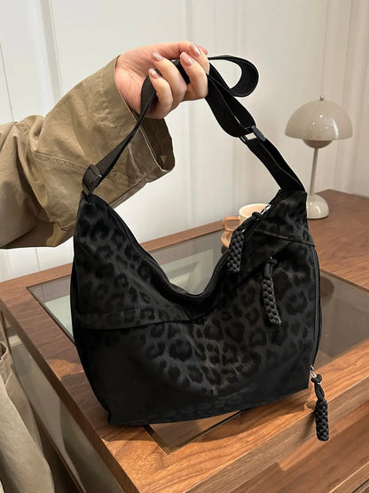 Women'S Leopard Print Casual Crossbody Bag