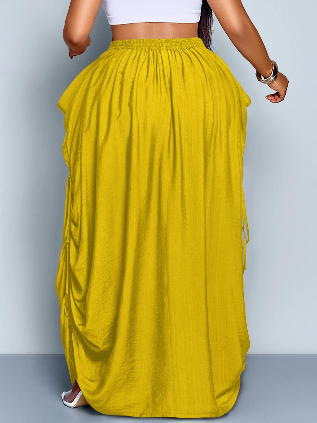 Plus Size Maxi Skirt