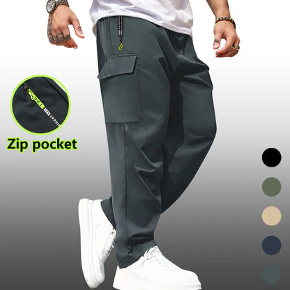 4 PIECES - Men's Cargo Pants