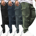 4 PIECES - Men's Cargo Pants